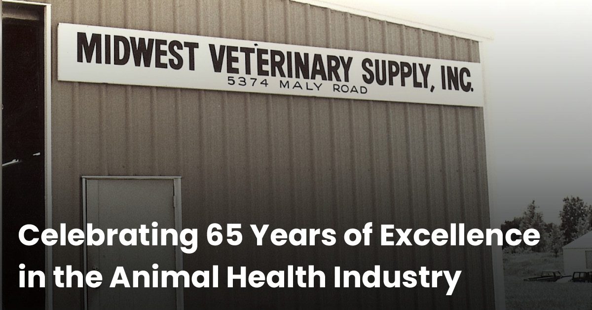 Midwest Veterinary Supply Celebrates 65 Years of Excellence in the Animal Health Industry